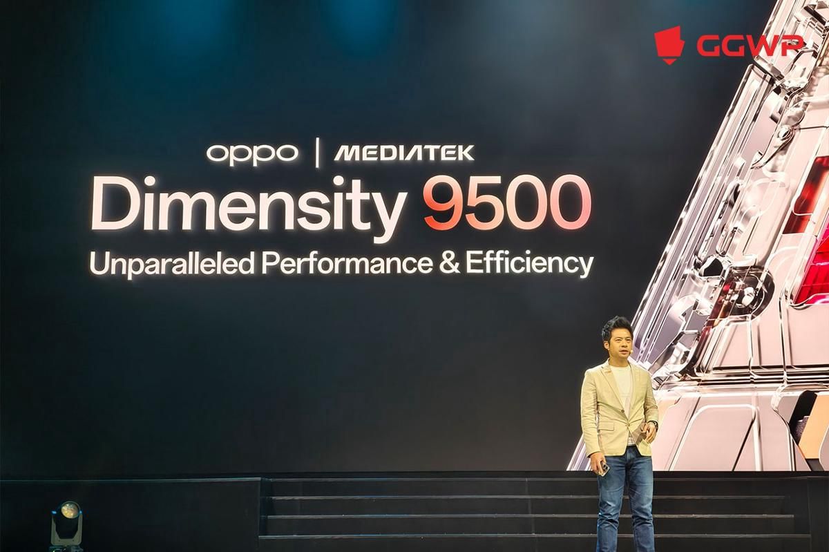 OPPO bekerja sama dengan Mediatek untuk menghadirkan Dimensity 9500. (Dok. GGWP)