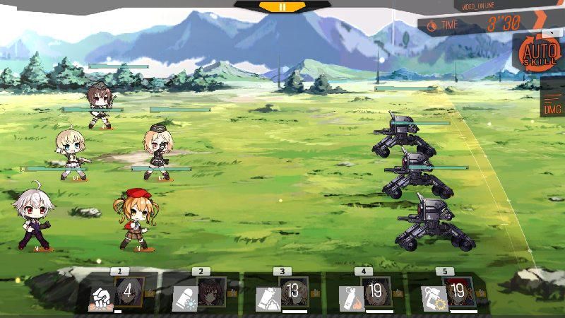 Gameplay yang terlihat simpel, namun lama-kelamaan jadi kompleks! (steam/girls' frontline)