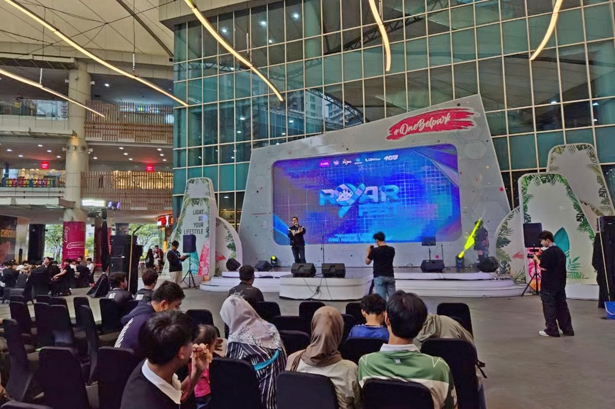 ROAR FEST 2025 diadakan di One Bellpark Mall. (Dok. EVOS Esports)