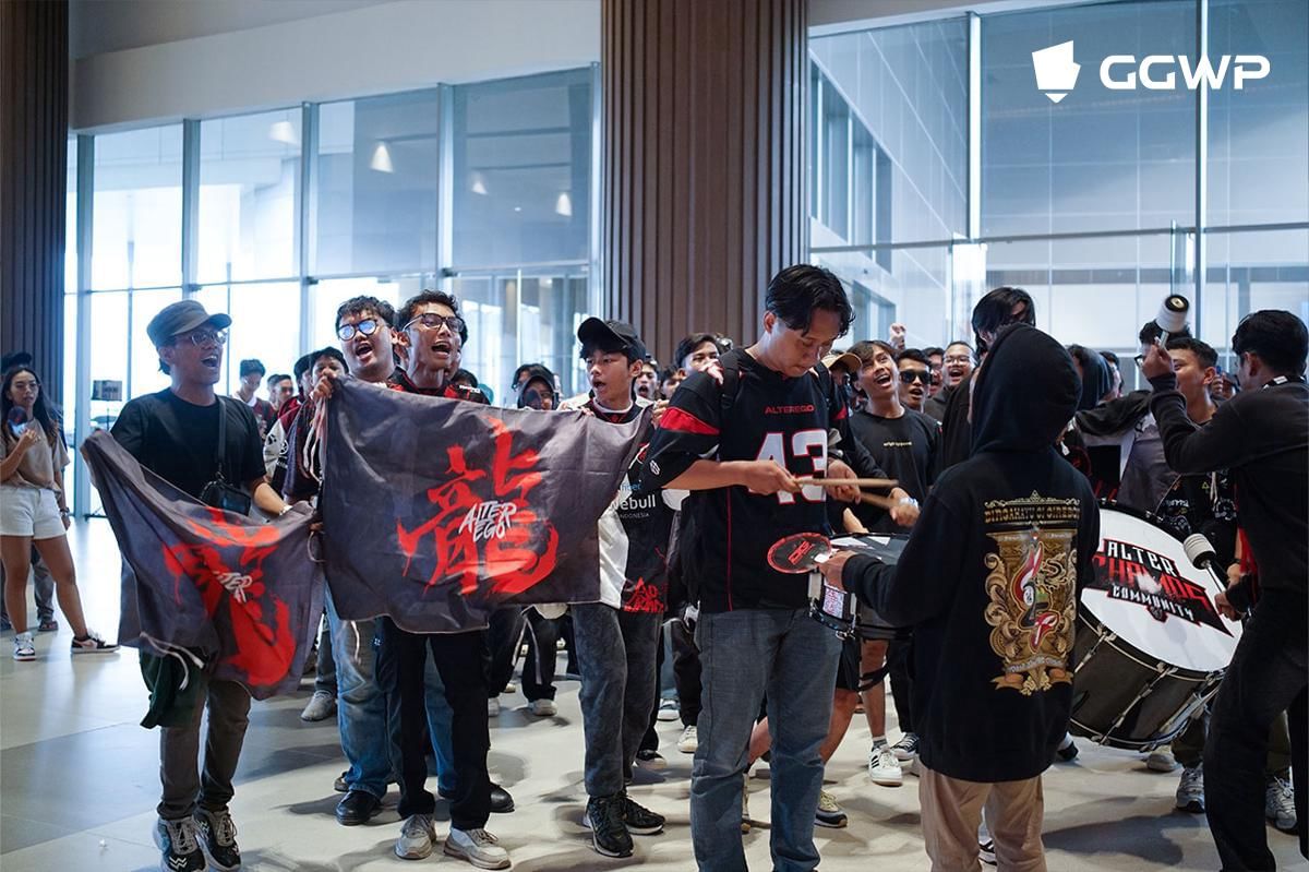 Parade Alter Champs sebelum grand final MPL ID S16. (Dok. GGWP)