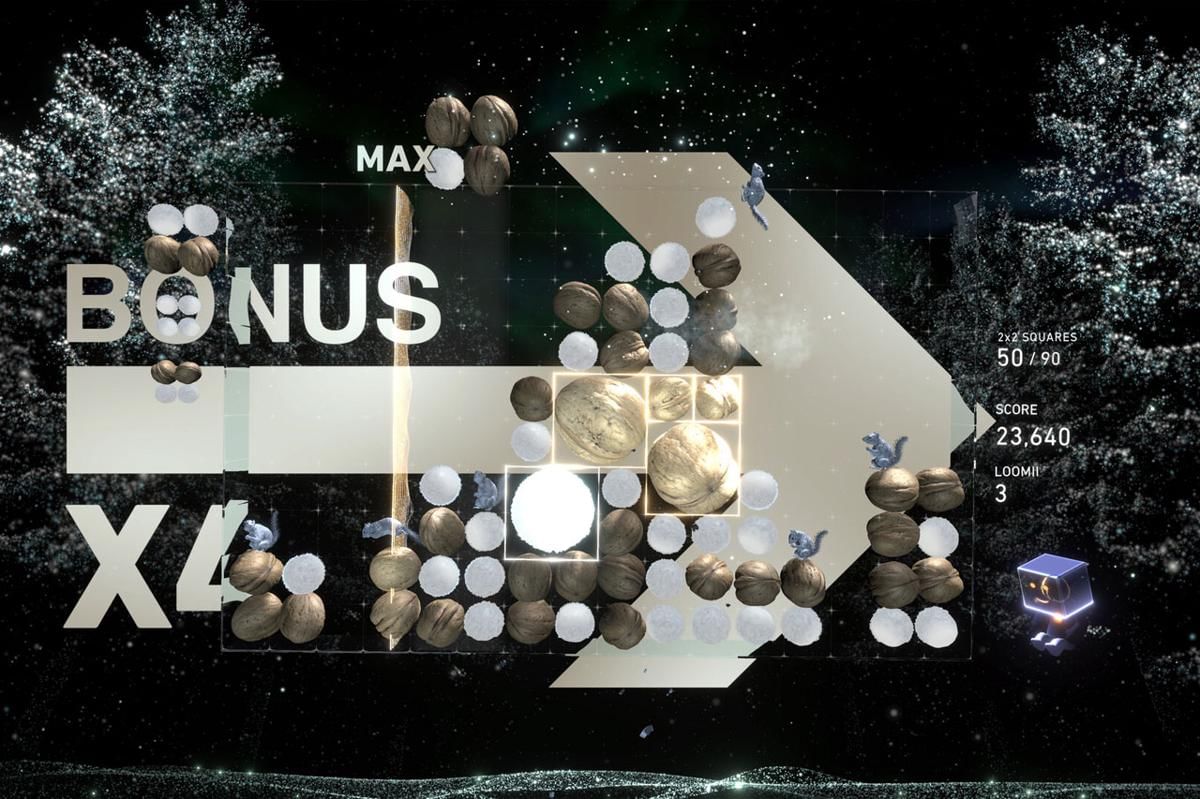 Lumines Arise punya gameplay simpel tapi sulit dikuasai. (Steam)