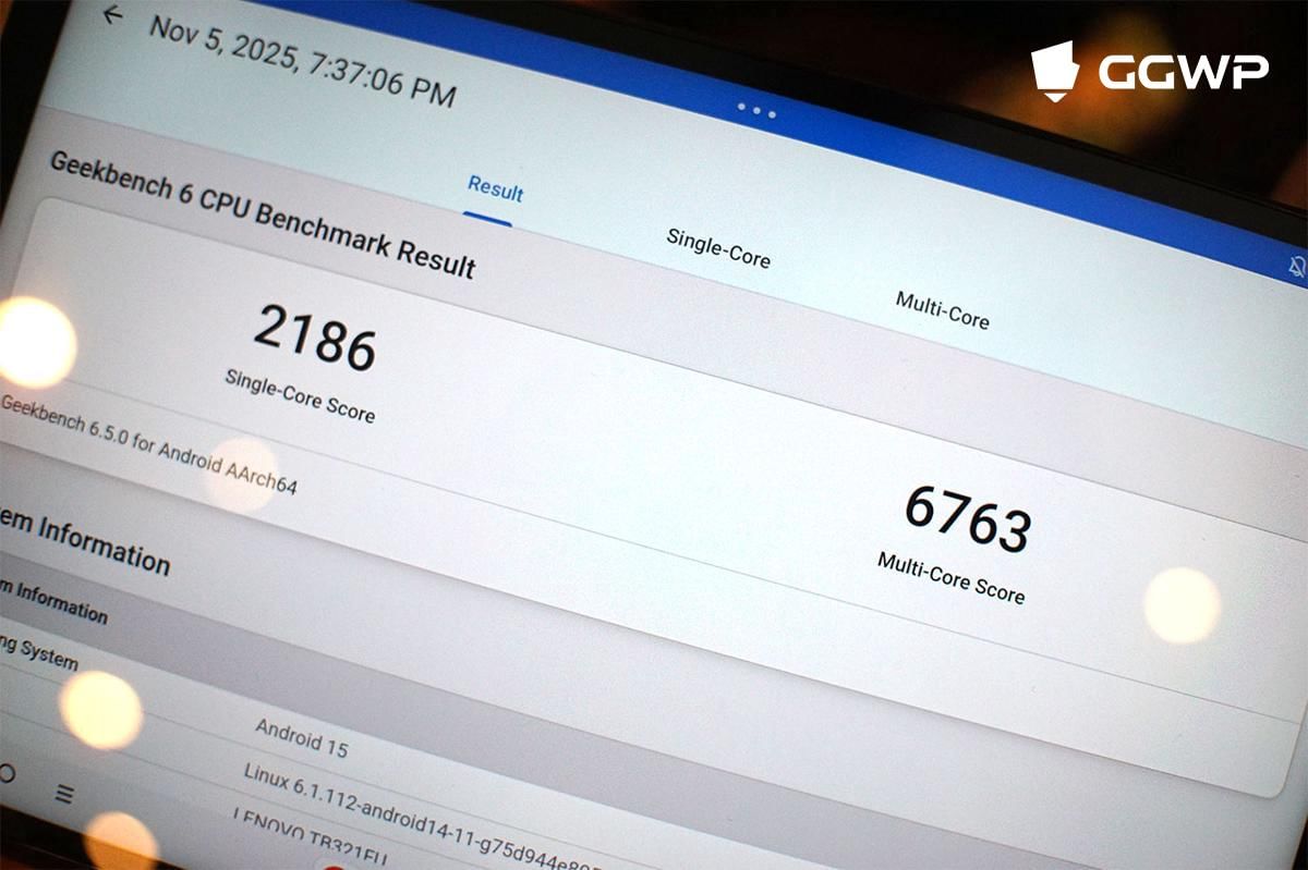 Hasil benchmark Geekbench 6. (Dok. GGWP)