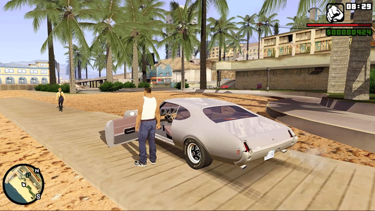 Cheat GTA San Andreas Mobil Terbang (dok. Rockstar Games/GTA: San Andreas)