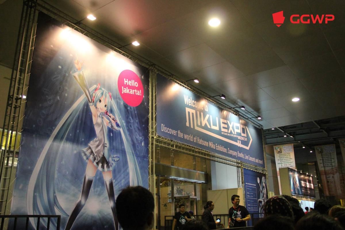Miku Expo 2014 menghadirkan area eksibisi. (Dok. GGWP)