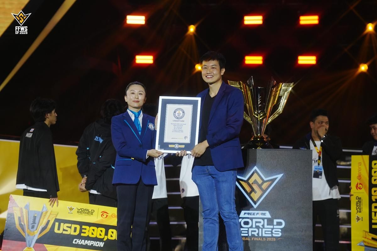 Free Fire Torehkan Rekor Dunia, Jadi Penutup Sempurna FFWS Global Finals 2025 Jakarta