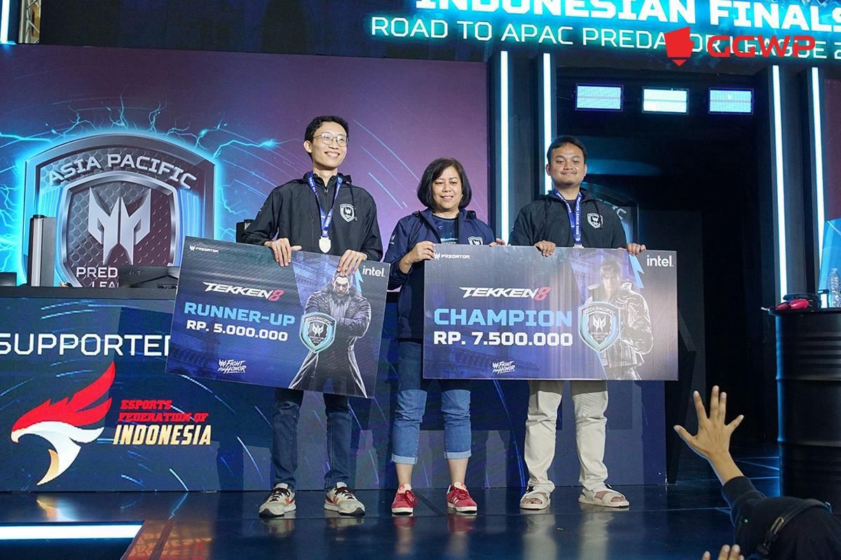 Finalis Tekken 8 Gazhilla dan Sharkku. (Dok. GGWP)