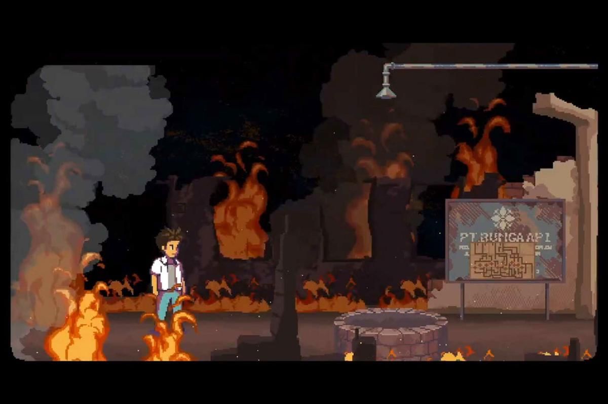 A Space for the Unbound memberikan awareness terhadap kesehatan mental dengan cara menarik. (Steam)