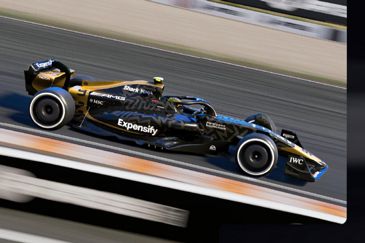 Mobil APX GP dari DLC F1 Movie di F1 25. (Dok. EA Sports)