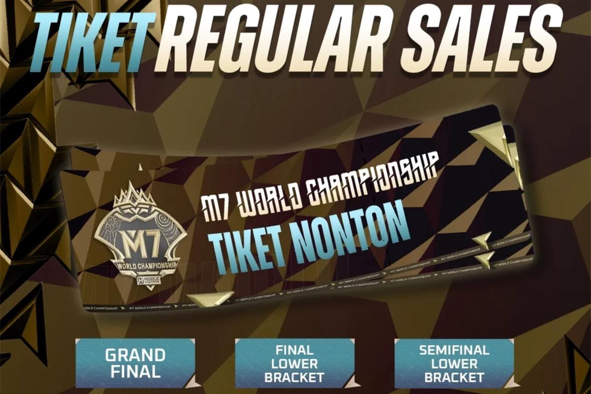 Beberapa tiket babak playoff M7 telah habis terjual. (Dok. Moonton)