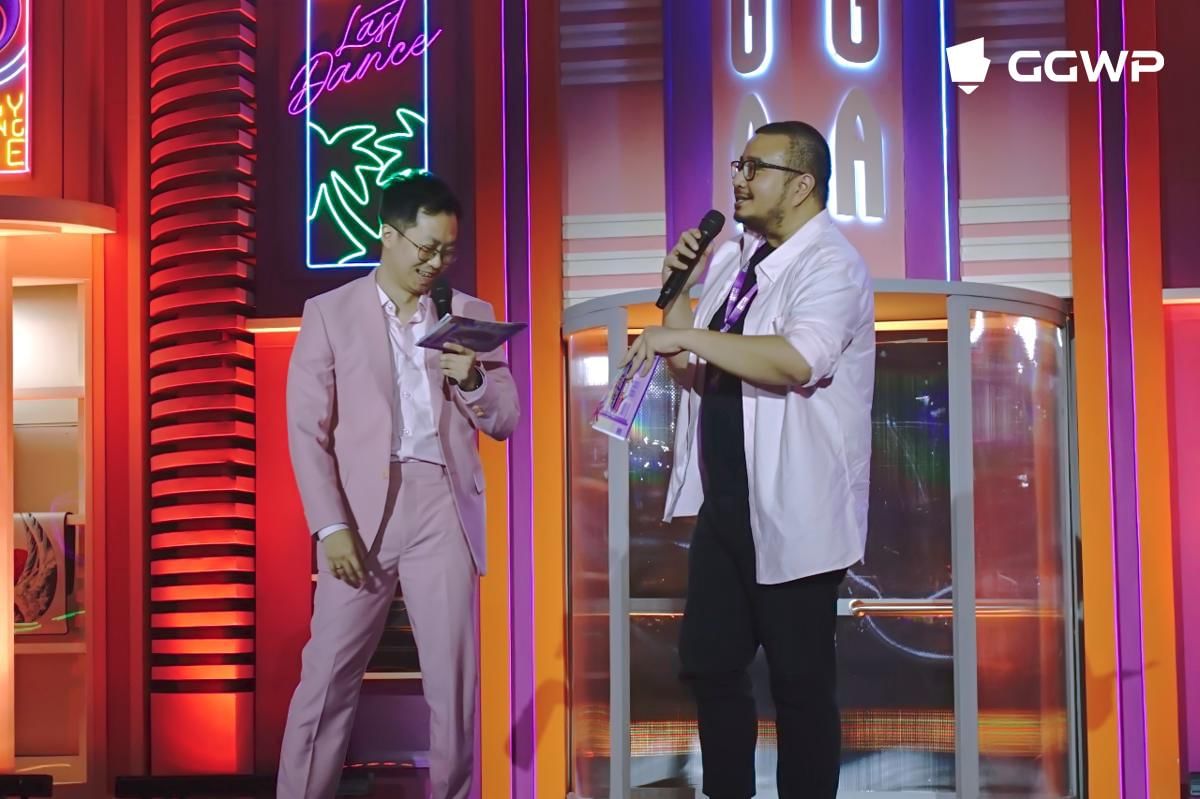 Aldo san Soni membuka The Lazy Game Awards 2025. (Dok. GGWP)