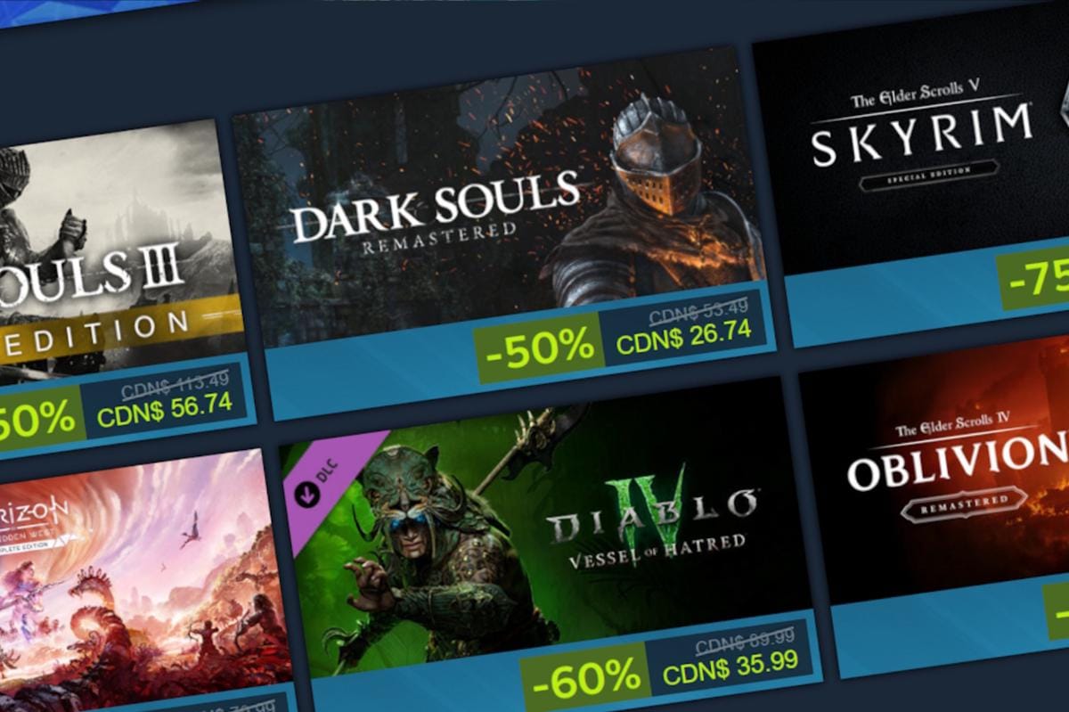 Steam Sale (PC Gamer)