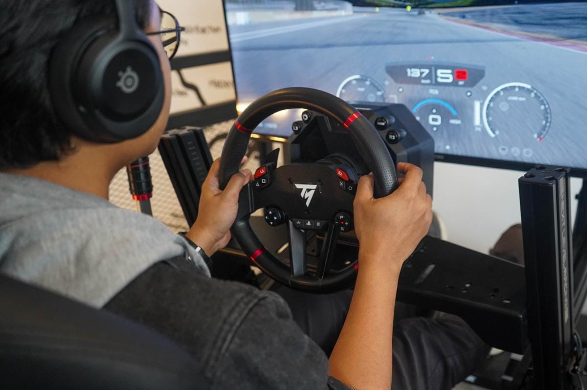 Setir ringan terpasang pada motor axial direct drive. (Dok. Technosolution)