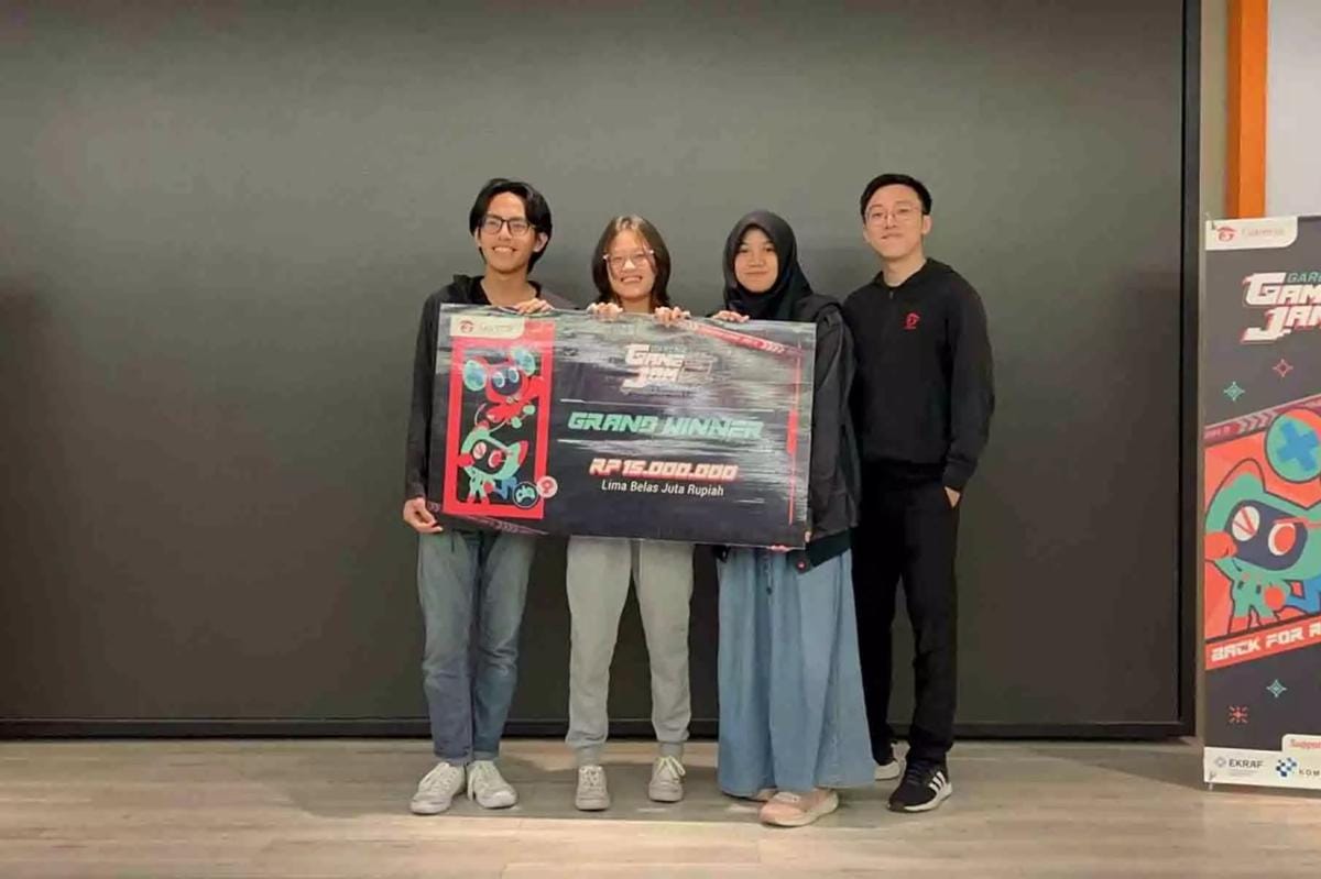 Mahasiswa ITB menjadi pemenang Garena Game Jam 2. (SPIN Esports)