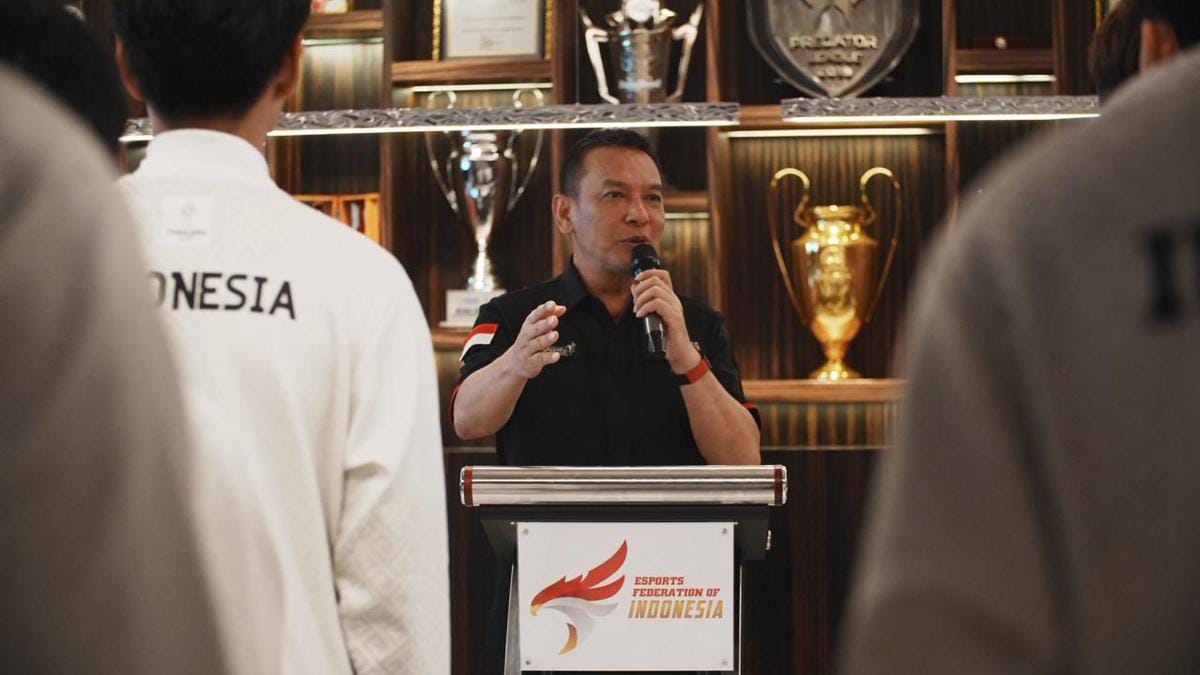 Resmi Dilepas PB ESI, Timnas Esports Indonesia Siap Tempur di SEA Games 2025