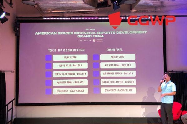 Resmi, American Spaces Indonesia Hadirkan Program Pengembangan Esports Nasional