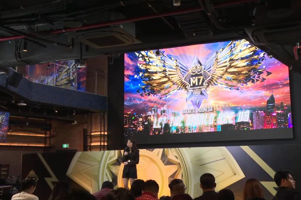 Sesi drawing M7 World Championship di TOP Golf Jakarta. (Dok. Moonton)