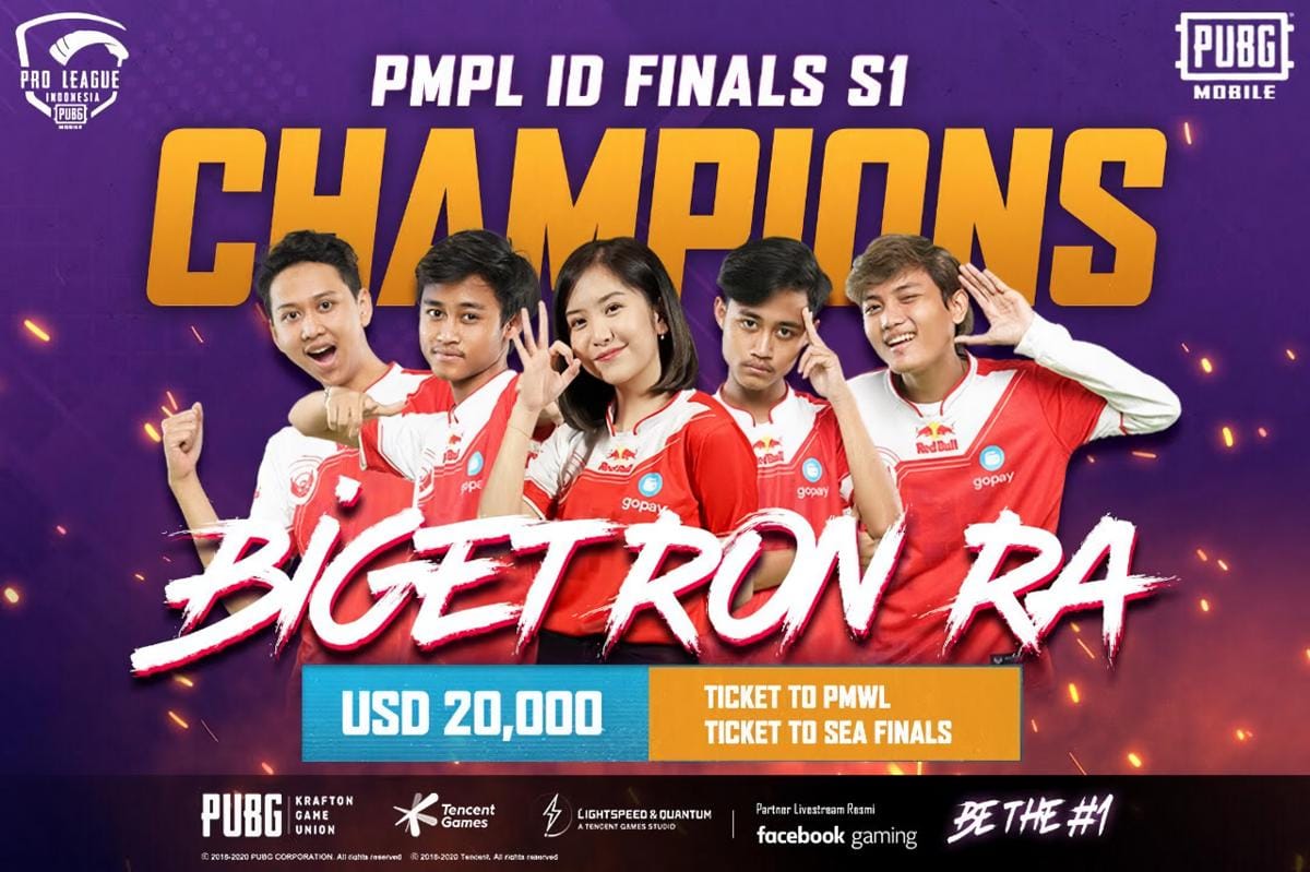 Bigetron RA, juara PMPL ID S1 (Hybrid)