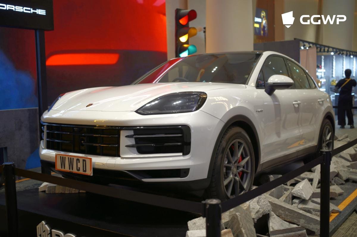 Mobil Porsche Cayenne di venue PMGC 2025. (Dok. GGWP/Mecca Medina)