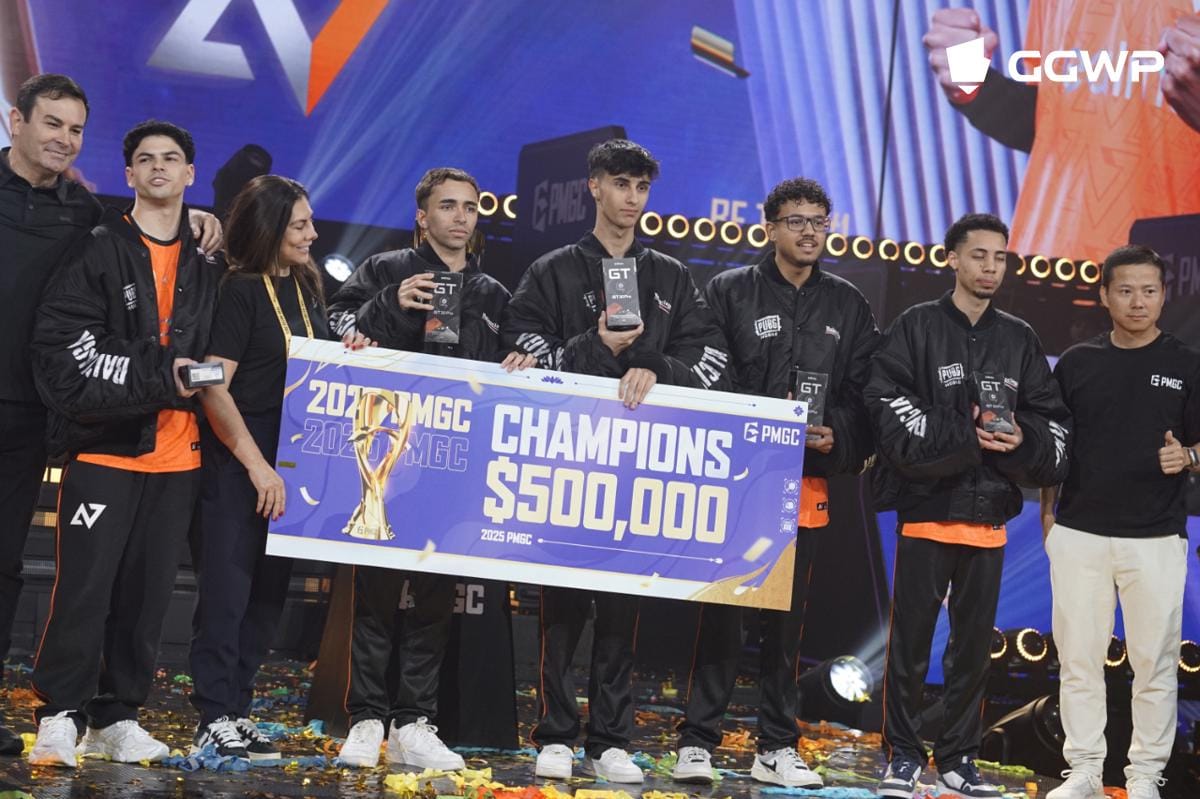 Selebrasi kemenangan Alpha7 Esports. (Dok. GGWP/Mecca Medina)