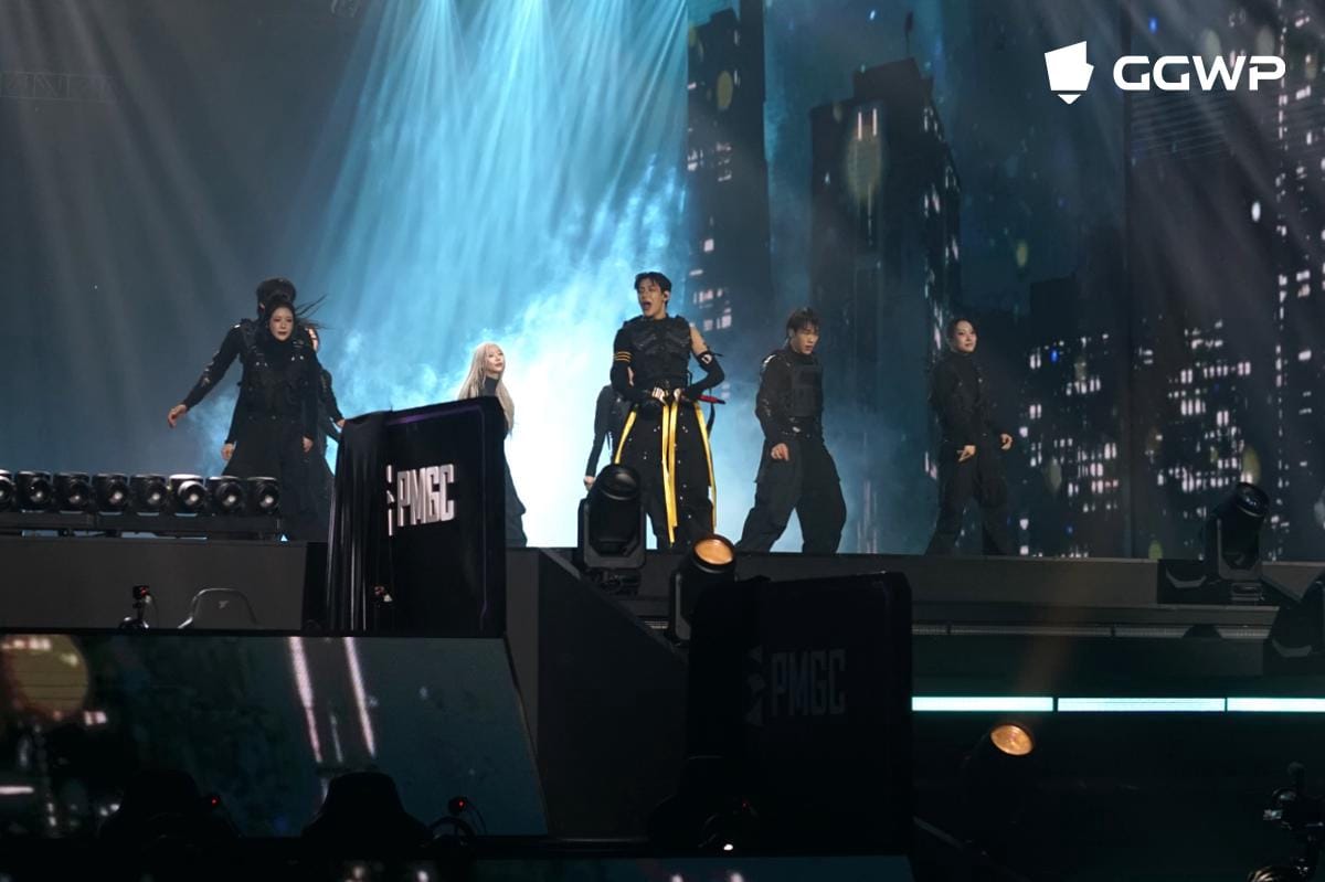 BamBam GOT7 tampil di hari kedua PMGC 2025. (Dok. GGWP/Mecca Medina)