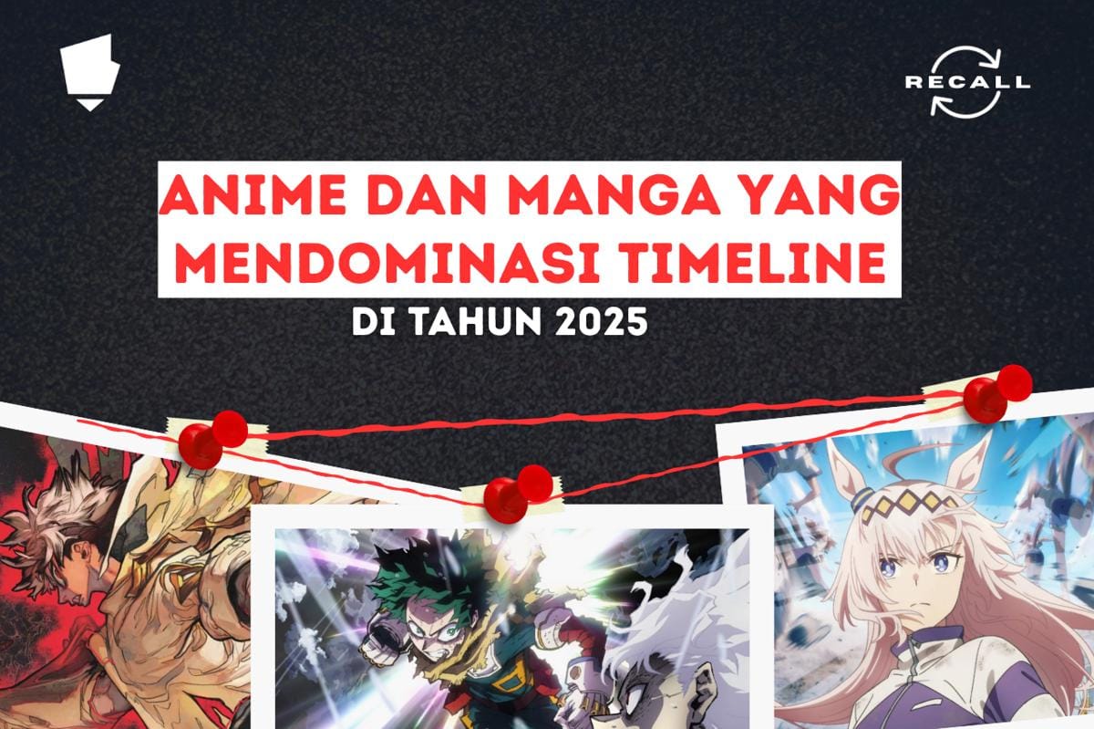 Ini dia anime-manga yang paling sering dibicarakan di tahun 2025. (Dok. GGWP)