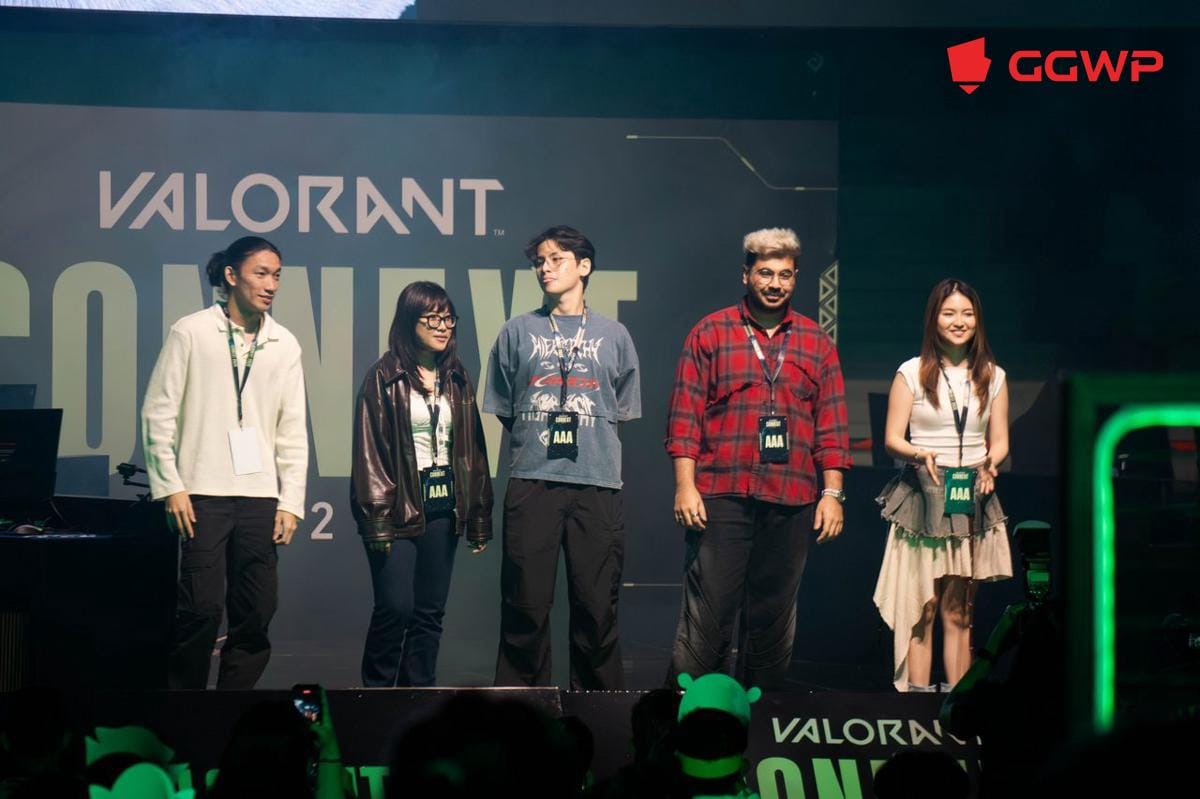 Tim Streamer dalam showmatch Streamers vs Ranked Demons. (Dok. GGWP/Mecca Medina)