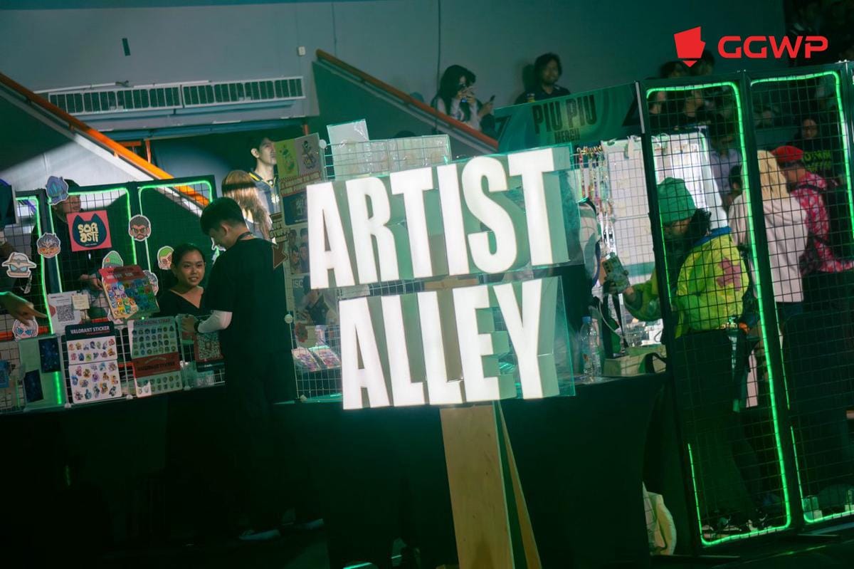 Area masuk Artist Alley. (Dok. GGWP/Mecca Medina)