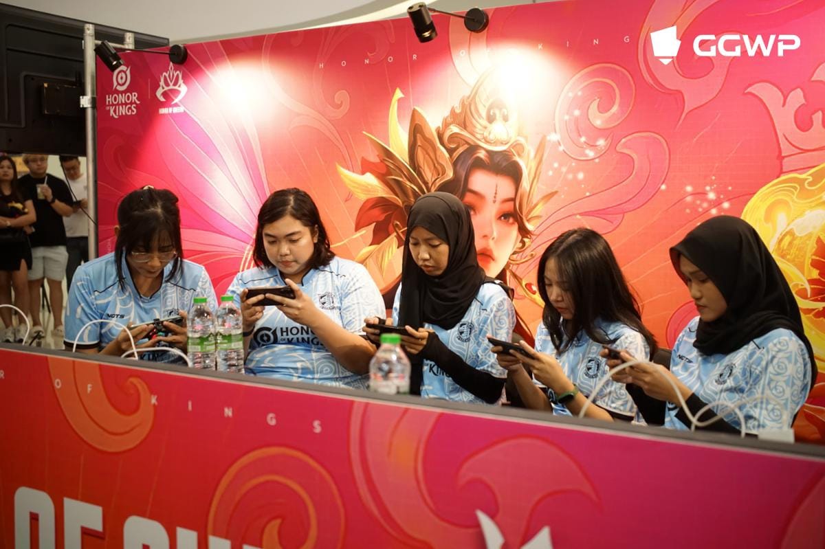 Team Ascend bertanding di Honor of Queens. (Dok. GGWP/Mecca Medina)