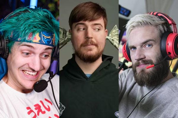 10 YouTuber Terkaya di Dunia 2025 Berdasarkan Valuasi Aset, Nomor Satu Siapa?