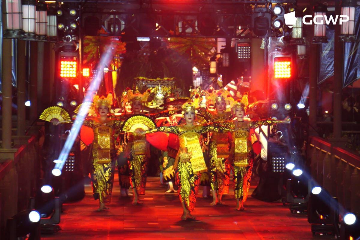 Tarian kebudayaan dari Swargaloka Dance Crew. (Dok. GGWP/Mecca Medina)