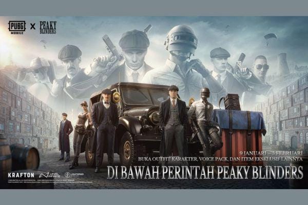 Kolaborasi PUBG MOBILE x Peaky Blinders Dimulai, Ada Skin Shelby