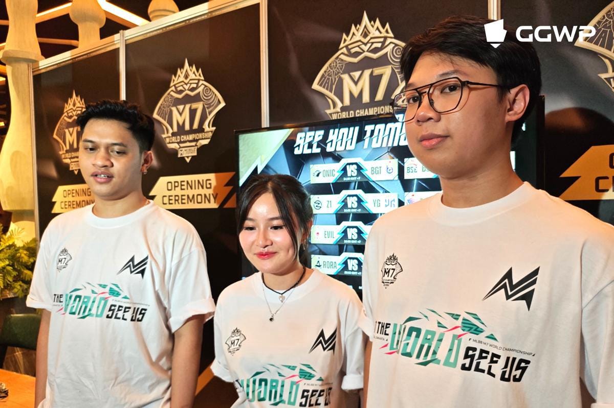 Wannn, Vivian, dan Luminaire di opening ceremony M7. (Dok. GGWP/Mecca Medina)
