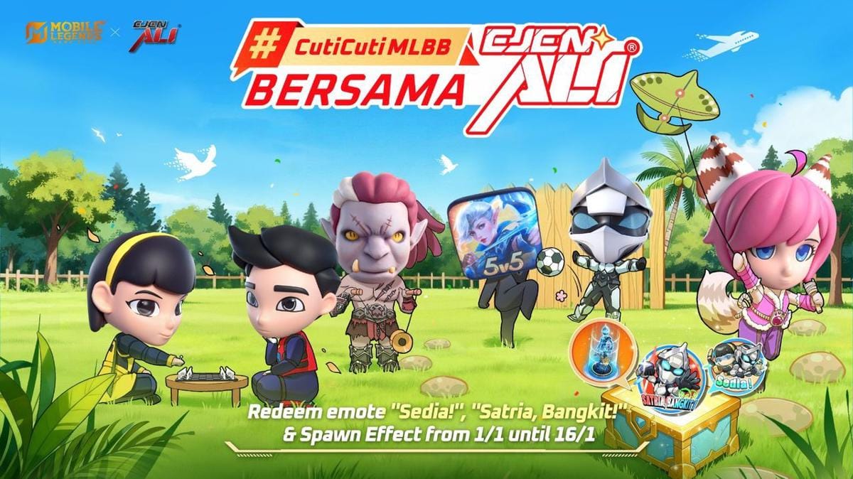 Kolaborasi Ejen Ali x MLBB Ramaikan M7 World Championship Jakarta