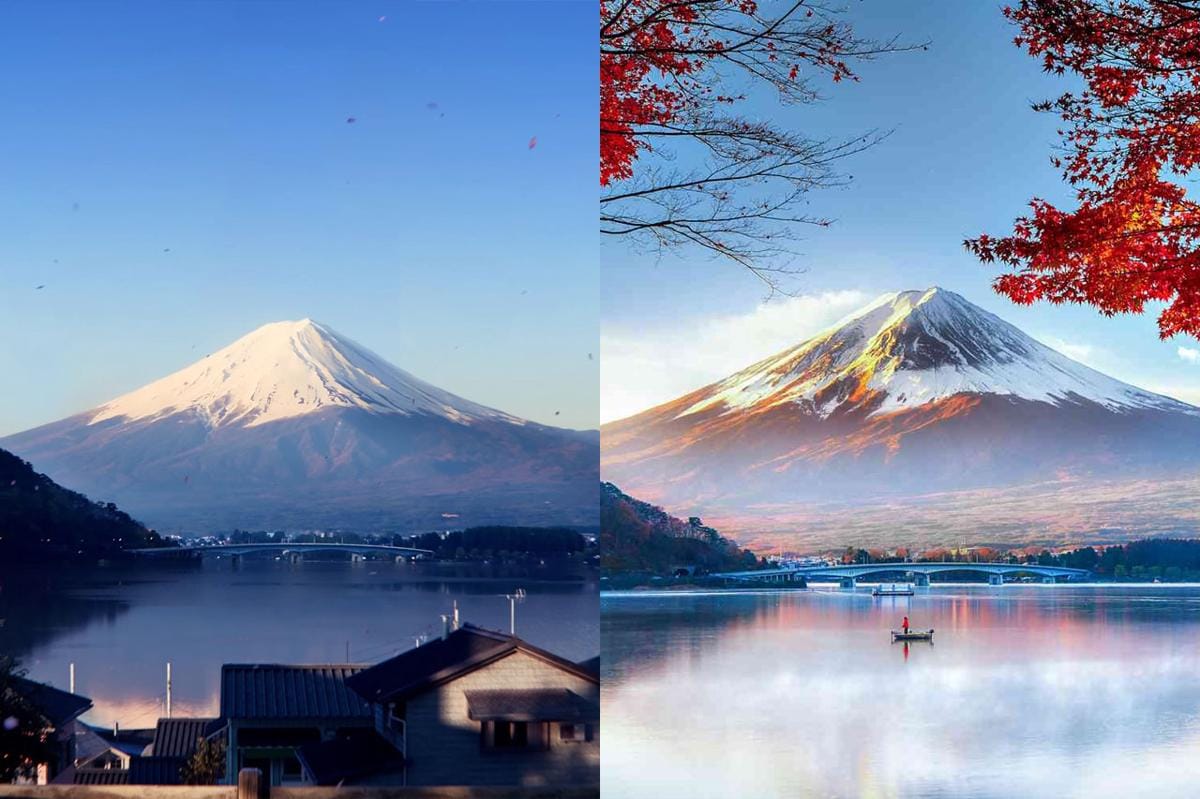 Gunung Fuji (Berbagai sumber)