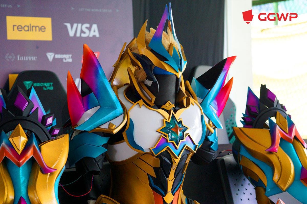 Close up kostum Gatotkaca M7. (Dok. GGWP/Mecca Medina)