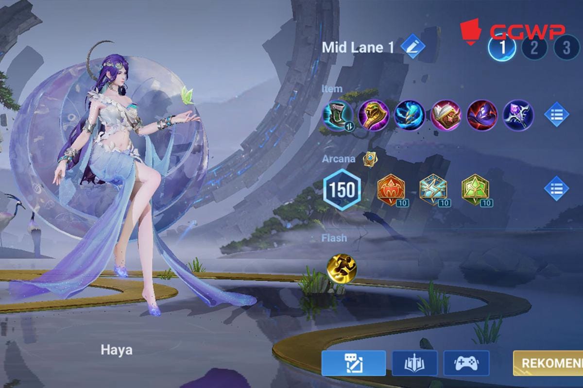 Susunan item Haya Honor of Kings. (Dok. GGWP)