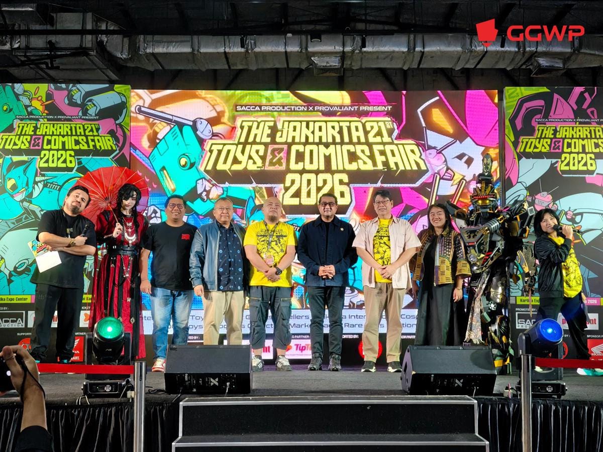 The Jakarta 21st Toys & Comics Fair 2026 Resmi Dibuka, Dukung IP Lokal
