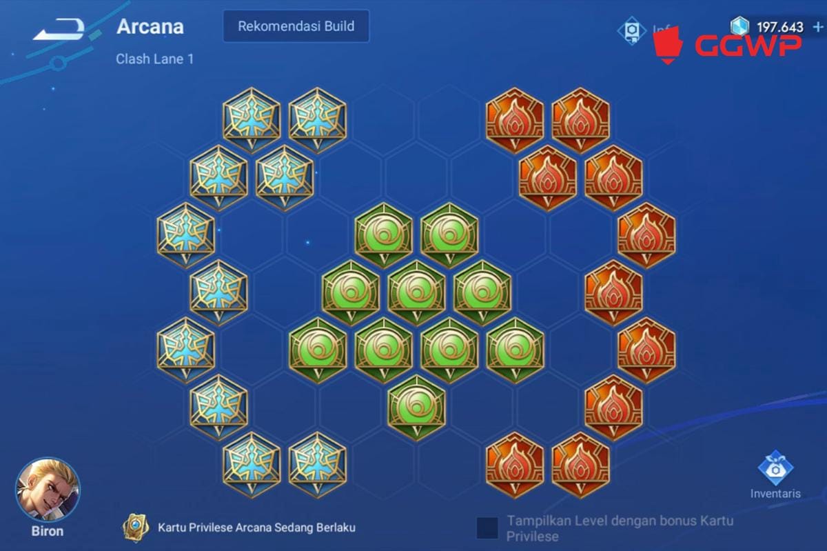 Build Arcana Biron BTR Bal (Dok. GGWP)