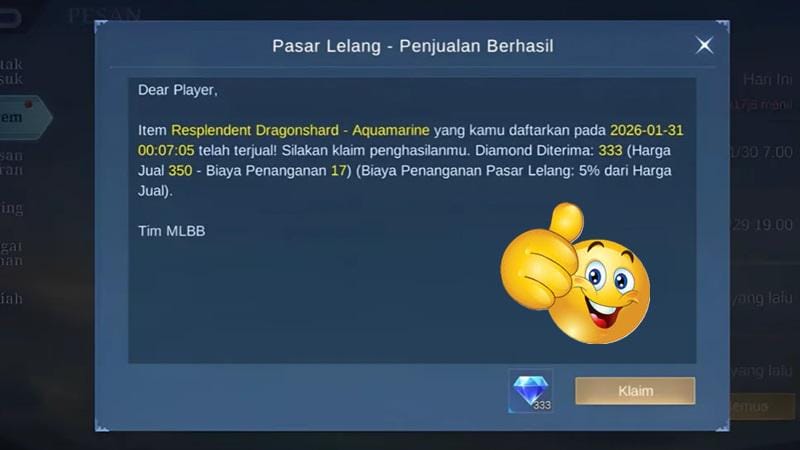 Fitur Lelang Mobile Legends
