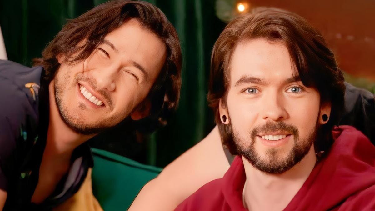 Beberapa teman Markiplier seperti Jacksepticeye ikut berpartisipasi. (YouTube)