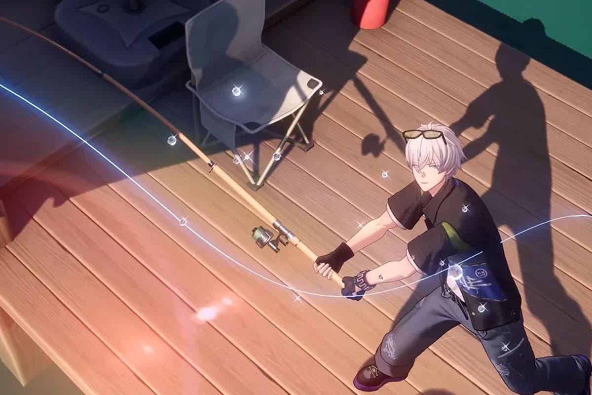 Mancing, salah satu mini-game di NTE. (Reddit)