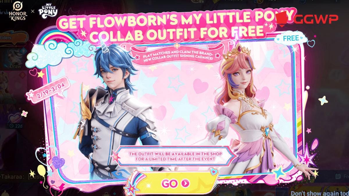 Cara Mendapatkan Skin Flowborn My Little Pony di Honor of Kings Gratis