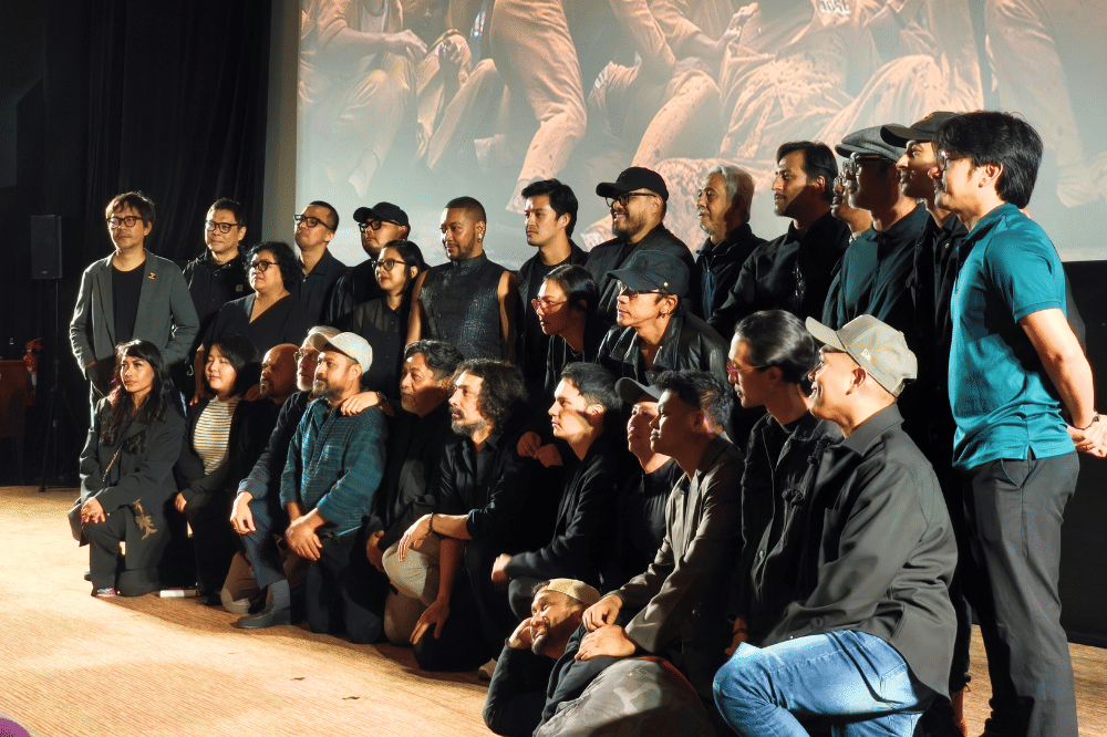 Momen premiere Ghost in the Cell di Indonesia. (IDN Times/Juan Dwi)