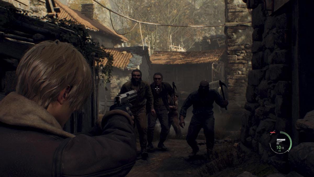 RE4 Remake mempertahankan gameplay survival action yang seru. (Hogan Reviews)