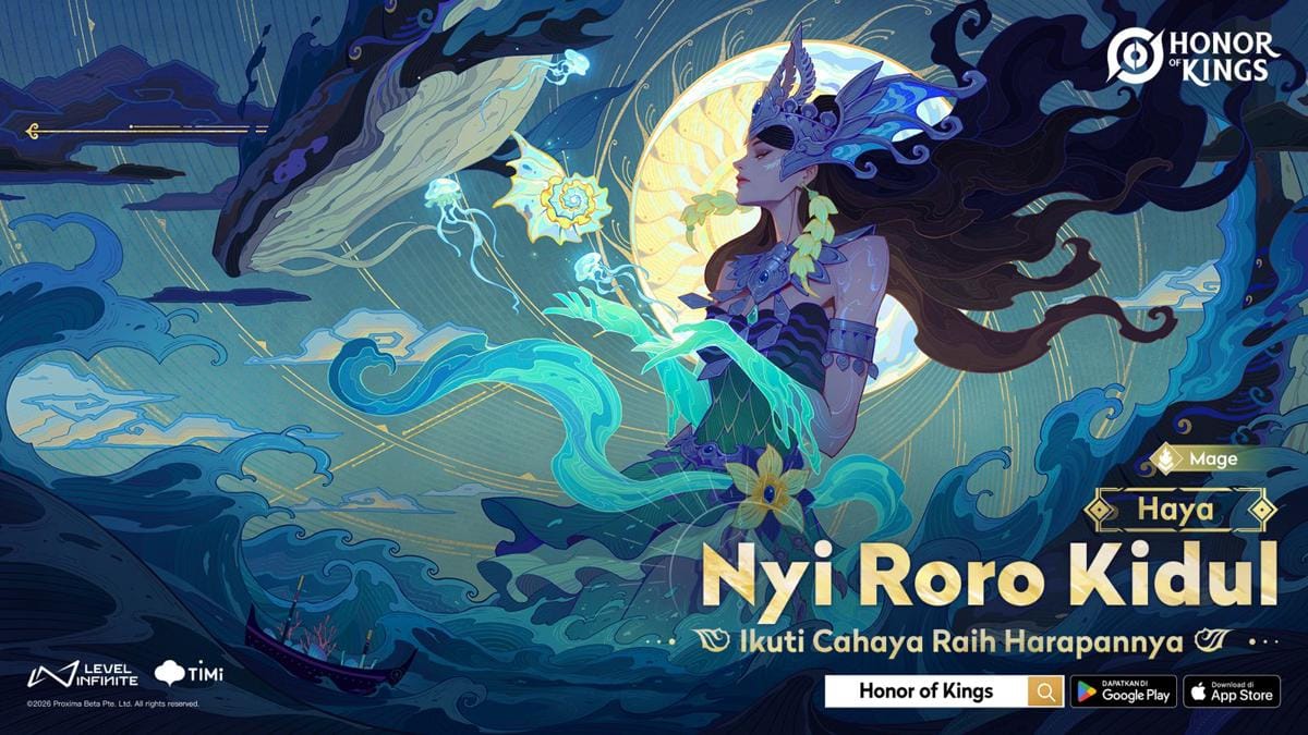 Cara Dapat Skin Haya Nyi Roro Kidul di Honor of Kings (HOK), Mudah!