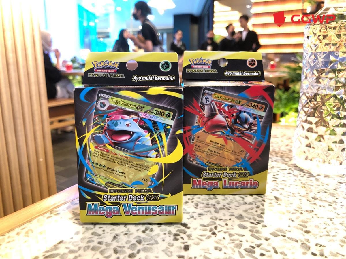 Cara Mudah Mulai Main Pokemon TCG dengan Starter Deck ex Evolusi Mega