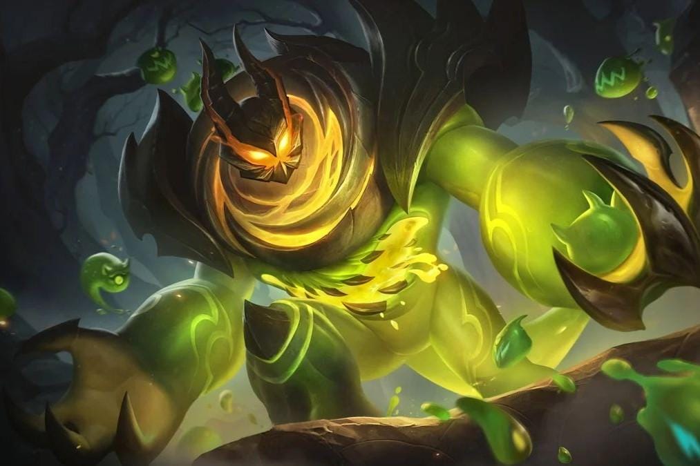 Gloo bisa membelah diri dan menempel para musuh. (dok. Moonton/Mobile Legends)