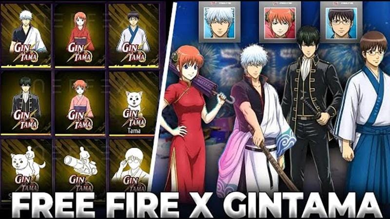 Kolaborasi Free Fire x Gintama