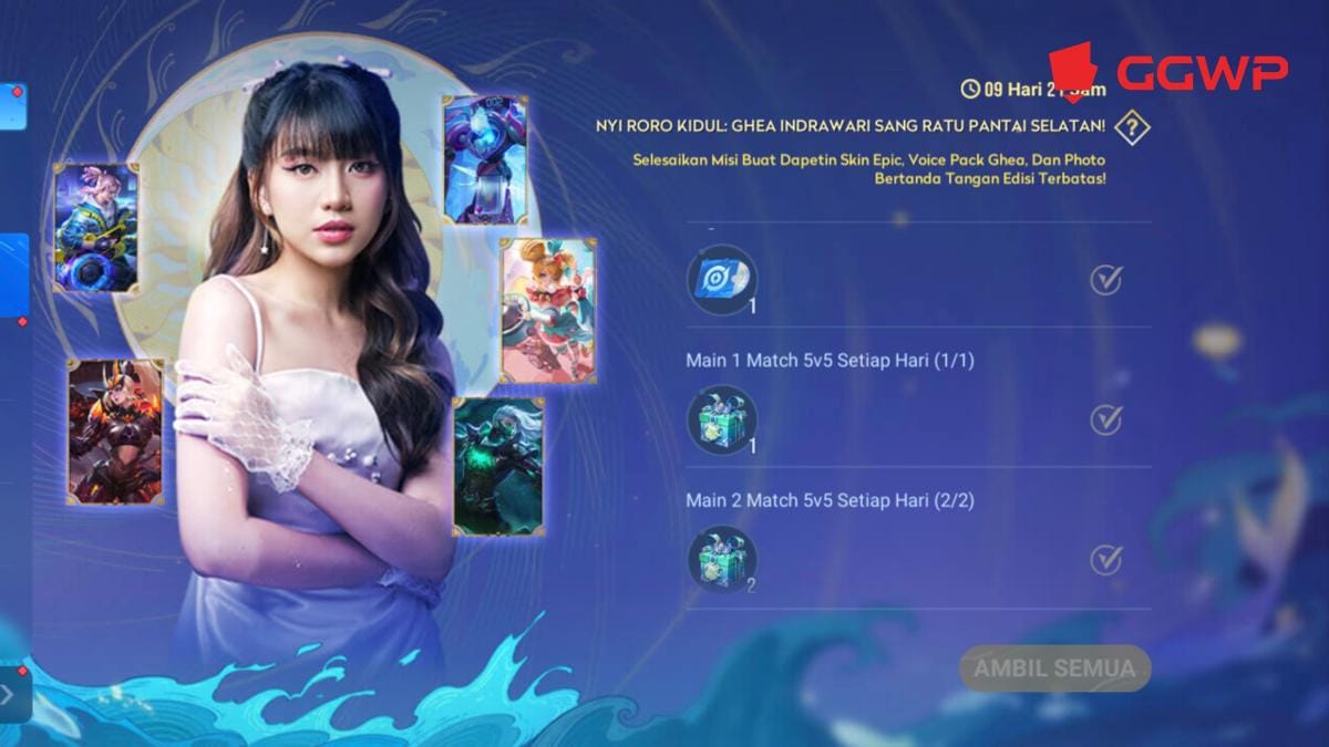 Voice pack dan foto bertanda-tangan Ghea juga bisa kamu peroleh. (Dok. GGWP)