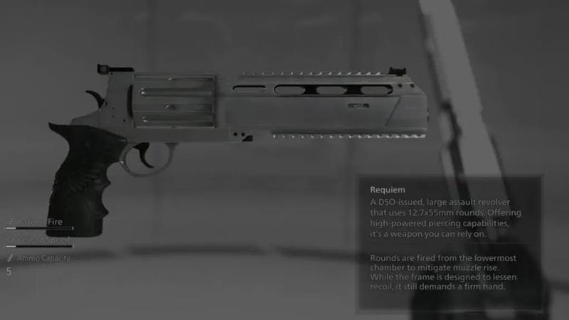 Daftar Senjata RE Requiem